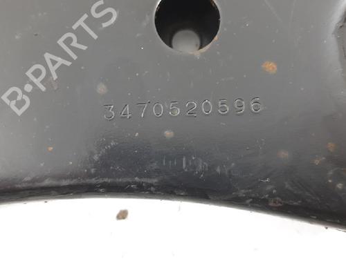 Right front suspension arm FORD FIESTA V (JH_, JD_) 1.25 16V | BP27934529M13 