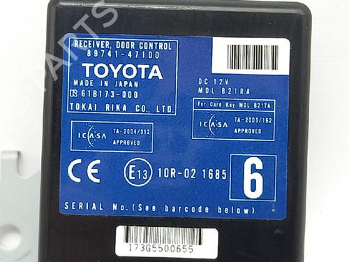 Elektronisk modul TOYOTA PRIUS Liftback (_W2_) 1.5 Hybrid (NHW20_, NHW20R) | BP27960550M83 
