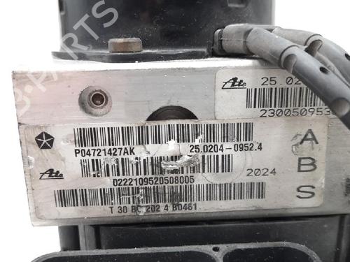 ABS pump CHRYSLER VOYAGER IV (RG, RS) 2.8 CRD | BP27937526M43 
