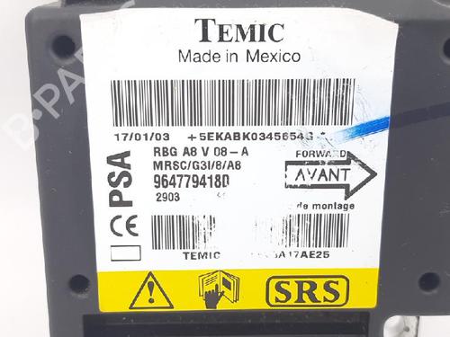 ECU airbags CITROËN C3 I (FC_, FN_) 1.4 i | BP27965114M53 