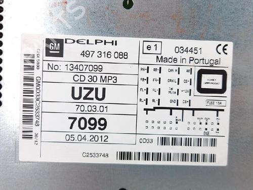 Radio OPEL CORSA D (S07) 1.2 (L08, L68) | BP27936274E6 