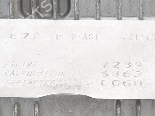 Modulo electronico RENAULT MEGANE II (BM0/1_, CM0/1_) 1.5 dCi (BM1E, CM1E) | BP27949895M83 