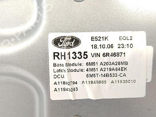 Front right window mechanism FORD FOCUS II Turnier (DA_, FFS, DS) 1.6 TDCi | BP27940139C23