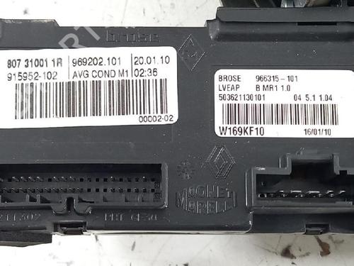 Front left window mechanism RENAULT SCÉNIC III (JZ0/1_) 1.5 dCi | BP27960485C22 