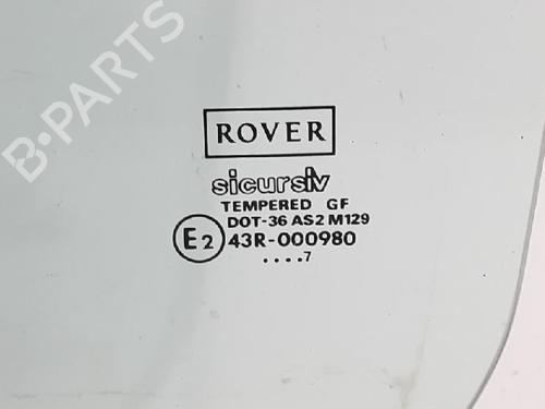 Rear left door window ROVER 200 II Hatchback (RF) 214 Si | BP27955626C20 