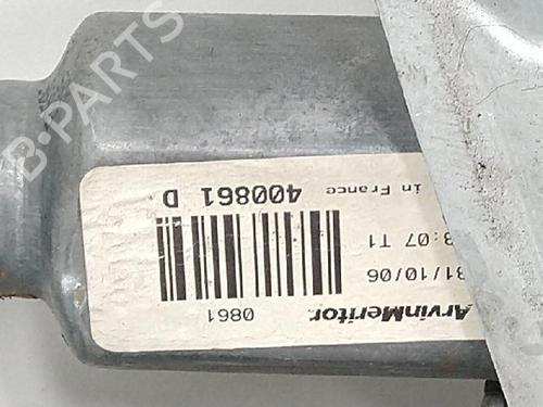 Front right window mechanism RENAULT CLIO III (BR0/1, CR0/1) 1.2 16V (BR02, BR0J, BR11, CR02, CR0J, CR11) | BP27941186C23 