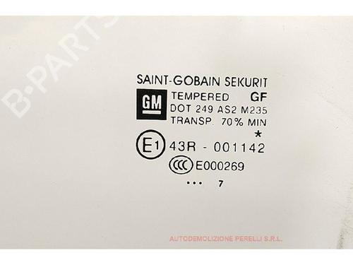 Rear left door window OPEL CORSA D (S07) 1.3 CDTI (L08, L68) | BP27939484C20 