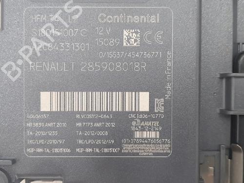 Ignition barrel RENAULT CLIO IV (BH_) 1.5 dCi 75 | BP27951653M48 