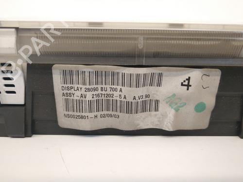 Display monitor NISSAN ALMERA II Hatchback (N16) 1.5 dCi | BP27940769C48