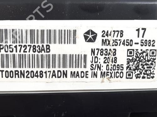 Instrument cluster DODGE JOURNEY 2.0 CRD | BP27951866C47 