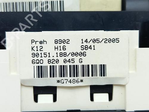 AC Styreenhet / Manøvreringsenhet VW POLO (9N_, 9A_) 1.4 16V | BP27955118I5 