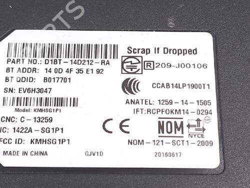 Module électronique FORD FIESTA VI (CB1, CCN) 1.0 | BP27948994M83 
