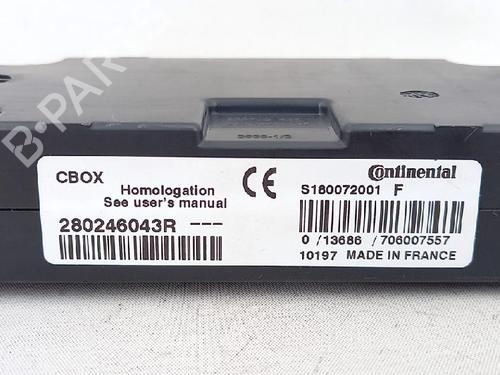Elektronisk modul RENAULT SCÉNIC III (JZ0/1_) 1.6 16V (JZ0U, JZ1B) | BP27951510M83 