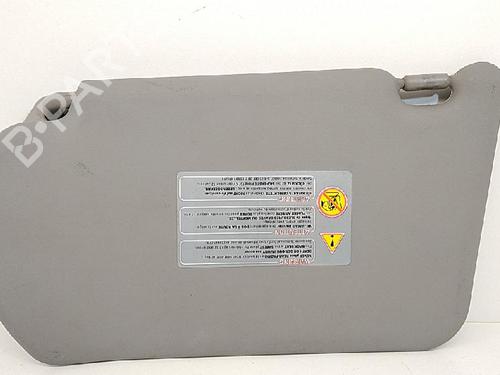 Right sun visor NISSAN ALMERA II Hatchback (N16) 1.5 dCi | BP27940782I2