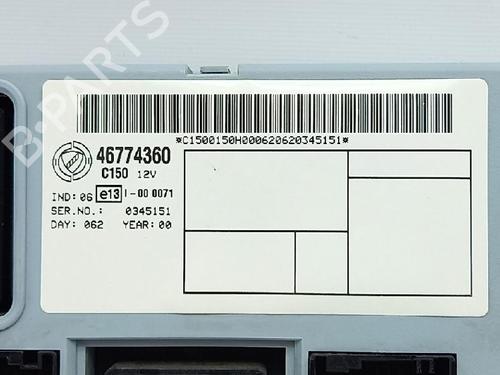 Elektronisk modul FIAT PUNTO (188_) 1.2 16V 80 (188.233, .235, .253, .255, .333, .353, .639,... | BP27959664M83 