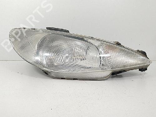 Right headlight PEUGEOT 206 Hatchback (2A/C) 1.4 HDi | BP27941438C29 