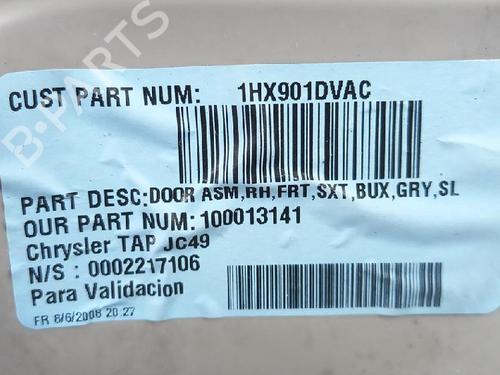 Front right panel DODGE JOURNEY 2.0 CRD | BP27951989C59 