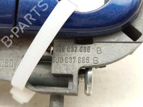 Front left exterior door handle SKODA FABIA II Combi (545) 1.4 | BP27958731C128 