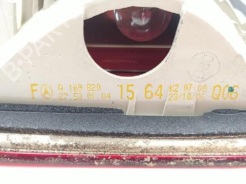 Left tailgate light MERCEDES-BENZ B-CLASS Sports Tourer (W245) B 200 CDI (245.208) | BP27944831C79