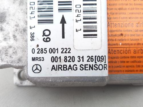 ECU airbags MERCEDES-BENZ A-CLASS (W168) A 140 (168.031, 168.131) | BP27936465M53 