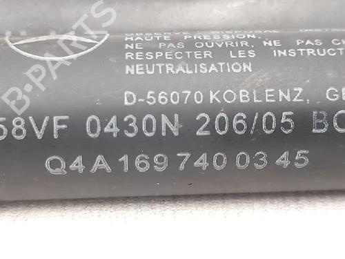 Tailgate lift support MERCEDES-BENZ A-CLASS (W169) A 160 CDI (169.006, 169.306) | BP27952560C138 