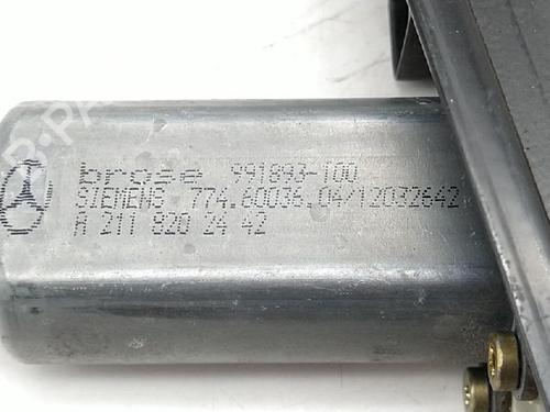 Rear left window mechanism MERCEDES-BENZ E-CLASS (W211) E 220 CDI (211.006) | BP27942498C24