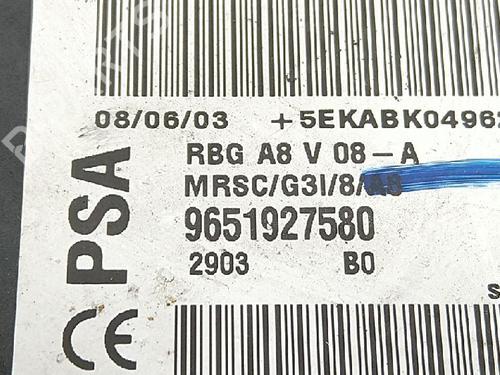 Kollisjonspute styreenhet CITROËN C3 I (FC_, FN_) 1.4 16V HDi | BP27942090M53 