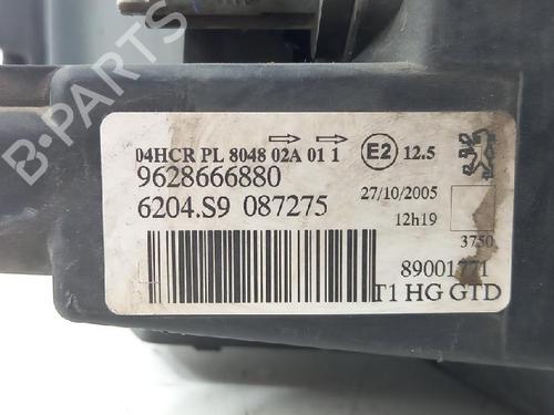 Left headlight PEUGEOT 206 SW (2E/K) 1.6 HDi 110 | BP27958800C28 