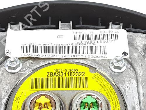 Driver airbag MERCEDES-BENZ A-CLASS (W169) A 160 CDI (169.006, 169.306) | BP27947438C9 