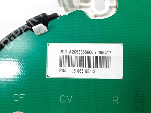 Instrument cluster CITROËN C3 II (SC_) 1.4 | BP27938030C47 