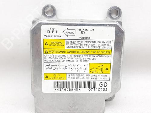 ECU airbags CHEVROLET AVEO / KALOS Hatchback (T200) 1.2 | BP27936947M53 