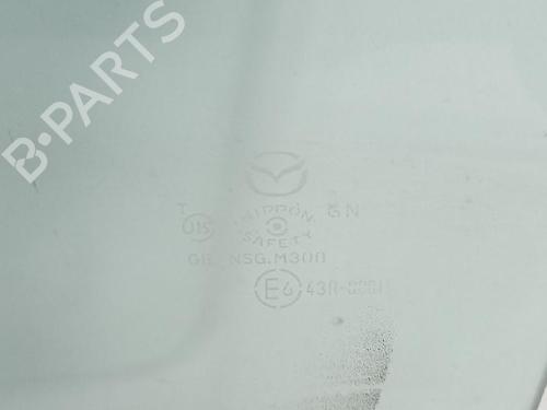 Front left door window MAZDA 2 (DE_, DH_) 1.4 MZR-CD | BP27956422C18 