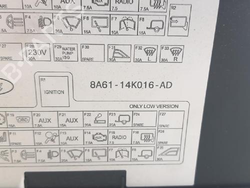 Handskerum FORD FIESTA VI (CB1, CCN) 1.25 | BP27965003C95 