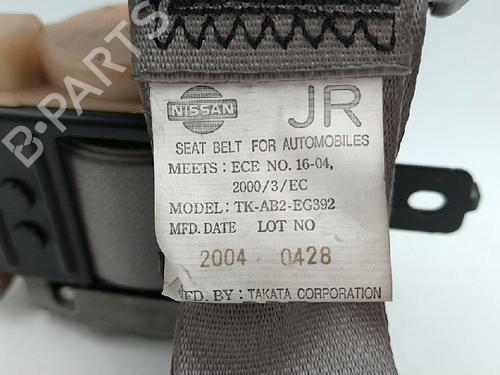 Front right seatbelt NISSAN X-TRAIL I (T30) 2.2 dCi 4x4 | BP27937322I25