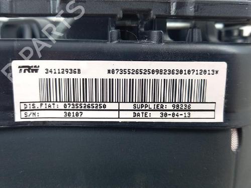 Driver airbag FIAT FIORINO Box Body/MPV (225_) 1.4 Natural Power (225BXC1A, 225AXC1A) | BP27953872C9 