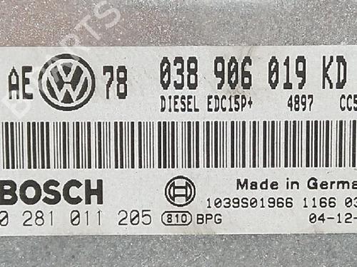 Electronic module VW PASSAT B5.5 (3B3) 1.9 TDI | BP27941491M83 