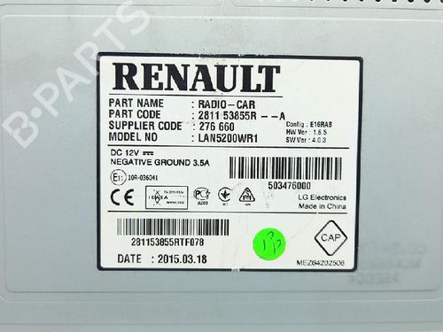 Radio DACIA SANDERO II 1.5 dCi | BP27959193E6