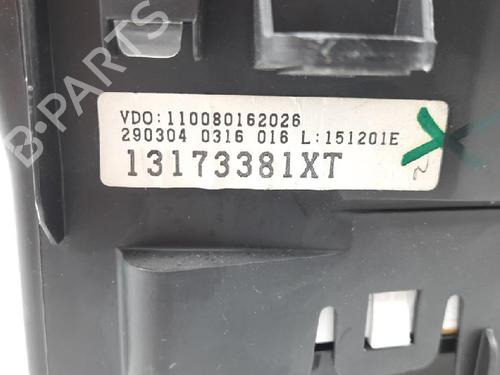 Instrument cluster OPEL MERIVA A MPV (X03) 1.7 CDTI (E75) | BP27936716C47
