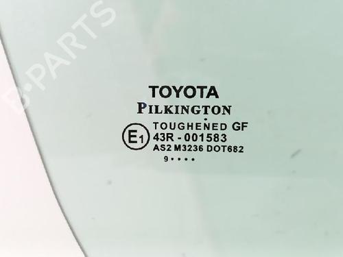 Front right door window TOYOTA YARIS (_P13_) 1.5 Hybrid (NHP130_, NHP130) | BP27957963C19 