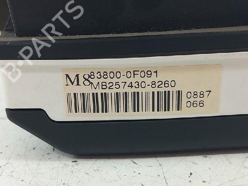 Instrument cluster TOYOTA COROLLA Verso (ZER_, ZZE12_, R1_) 2.2 D-4D (AUR10_, AUR10R) | BP27956244C47 