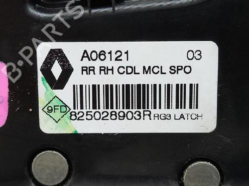 Høyre bak lås RENAULT MEGANE IV Hatchback (B9A/M/N_) 1.5 dCi 110 (B9A3) | BP27958431C99 