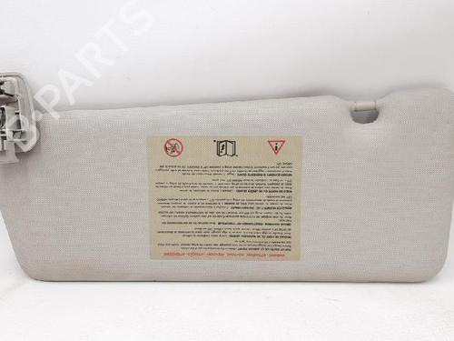 Right sun visor RENAULT MEGANE III Grandtour (KZ0/1) 1.5 dCi (KZ09, KZ0D, KZ1G, KZ29, KZ14, KZ1W, KZ10, KZ1F,... | BP27948421I2 