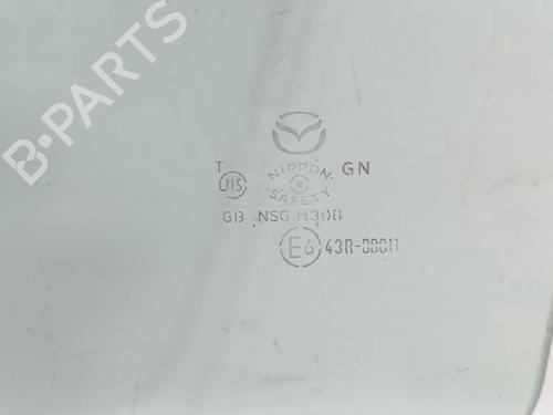Front right door window MAZDA 2 (DE_, DH_) 1.4 MZR-CD | BP27956423C19 