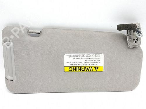 Left sun visor KIA CARNIVAL / GRAND CARNIVAL III (VQ) 2.9 CRDi | BP27942812I1 