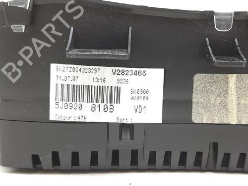 Instrument cluster SKODA ROOMSTER (5J7) 1.4 | BP27953425C47 