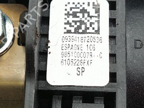 Driver airbag RENAULT MEGANE III Grandtour (KZ0/1) 1.5 dCi (KZ0C, KZ1A) | BP27944922C9 