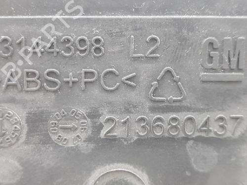 Air vent OPEL ZAFIRA / ZAFIRA FAMILY B (A05) 1.6 CNG (M75) | BP27952096I21 