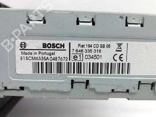 Radio FIAT CROMA (194_) 1.9 D Multijet | BP27960985E6 
