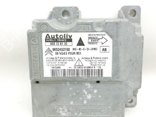 Kollisjonspute styreenhet CITROËN C4 I (LC_) 1.6 HDi | BP27936396M53 