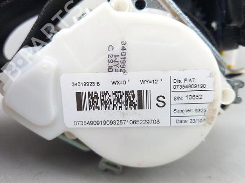 Front left seatbelt FIAT BRAVO II (198_) 1.4 (198AXA1B) | BP27952161I26 